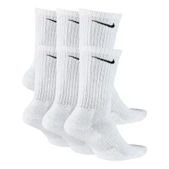 Nike Everyday Cushioned Unisex Adult 6 Pair Crew Socks