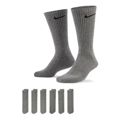 Nike Everyday Cushioned Unisex Adult 6 Pair Crew Socks