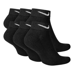 Nike Everyday Cushioned Unisex Adult Multi-Pack 6 Pair Low Cut Socks