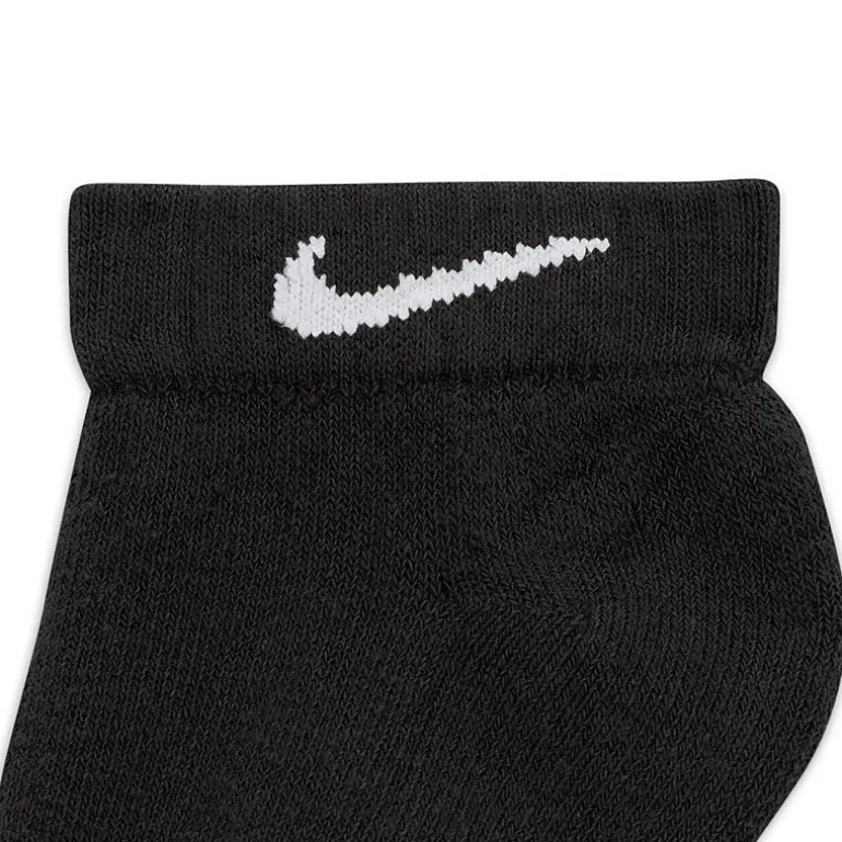 Nike Everyday Cushioned Unisex Adult Multi-Pack 6 Pair Low Cut Socks