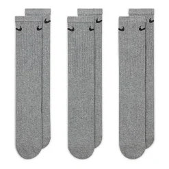 Nike Everyday Cushioned Unisex Adult 3 Pair Crew Socks