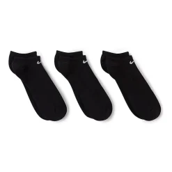 Nike Everyday Cushioned Unisex Adult Multi-Pack 3 Pair No Show Socks