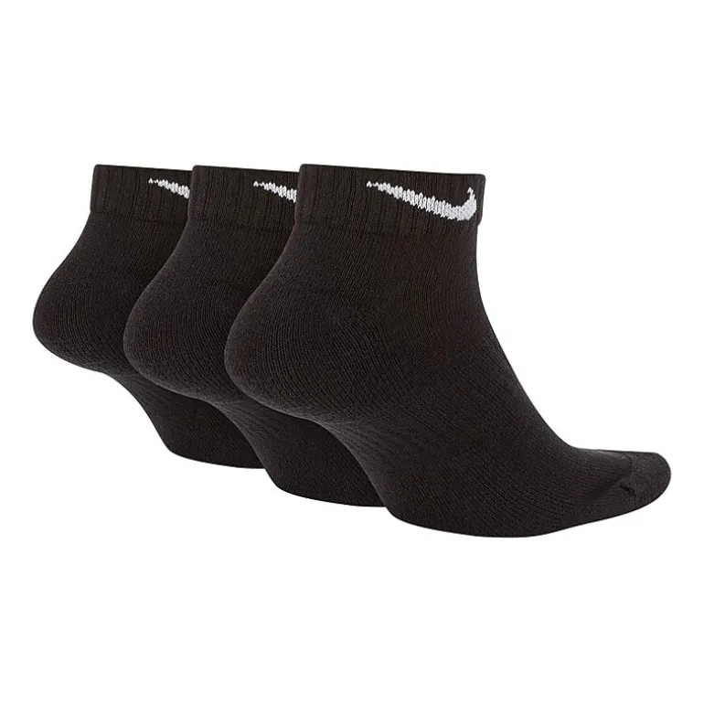 Nike Everyday Cushioned Unisex Adult Multi-Pack 3 Pair Low Cut Socks