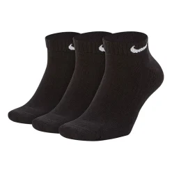 Nike Everyday Cushioned Unisex Adult Multi-Pack 3 Pair Low Cut Socks