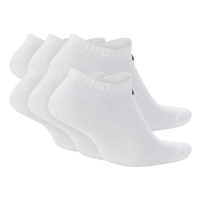Nike Everyday Cushioned Unisex Adult Multi-Pack 6 Pair No Show Socks