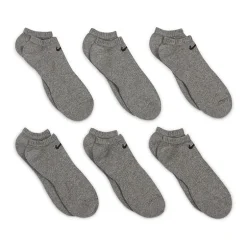 Nike Everyday Cushioned Unisex Adult Multi-Pack 6 Pair No Show Socks