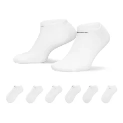 Nike Everyday Cushioned Unisex Adult Multi-Pack 6 Pair No Show Socks