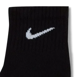 Nike Everyday Cushioned Unisex Adult Multi-Pack 3 Pair Quarter Ankle Socks