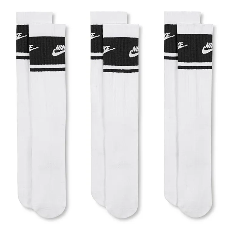 Nike Everyday Elevated Unisex Adult 3 Pair Crew Socks