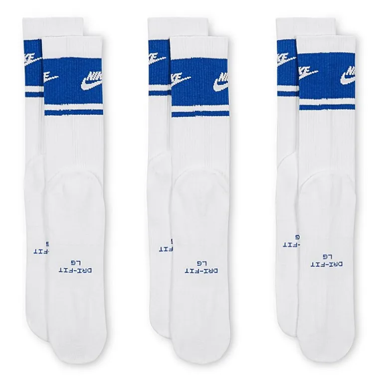 Nike Everyday Elevated Unisex Adult 3 Pair Crew Socks