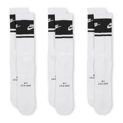 Nike Everyday Elevated Unisex Adult 3 Pair Crew Socks