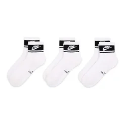 Nike Everyday Elevated Unisex Adult 3 Pair Quarter Ankle Socks