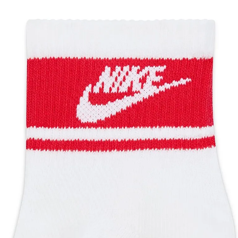 Nike Everyday Elevated Unisex Adult 3 Pair Quarter Ankle Socks