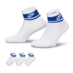 Nike Everyday Elevated Unisex Adult 3 Pair Quarter Ankle Socks