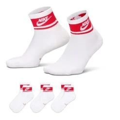 Nike Everyday Elevated Unisex Adult 3 Pair Quarter Ankle Socks