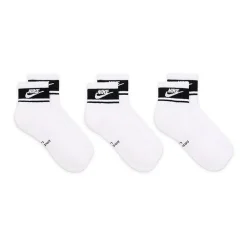 Nike Everyday Elevated Unisex Adult 3 Pair Quarter Ankle Socks