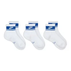 Nike Everyday Elevated Unisex Adult 3 Pair Quarter Ankle Socks