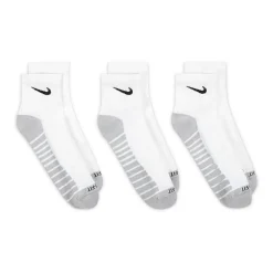 Nike Everyday Max Cushioned Unisex Adult Multi-Pack 3 Pair Quarter Ankle Socks