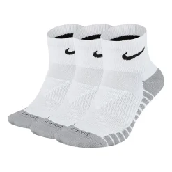 Nike Everyday Max Cushioned Unisex Adult Multi-Pack 3 Pair Quarter Ankle Socks