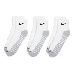 Nike Everyday Max Cushioned Unisex Adult Multi-Pack 3 Pair Quarter Ankle Socks