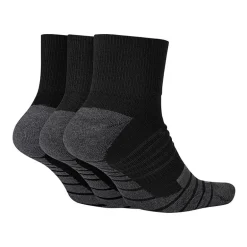 Nike Everyday Max Cushioned Unisex Adult Multi-Pack 3 Pair Quarter Ankle Socks