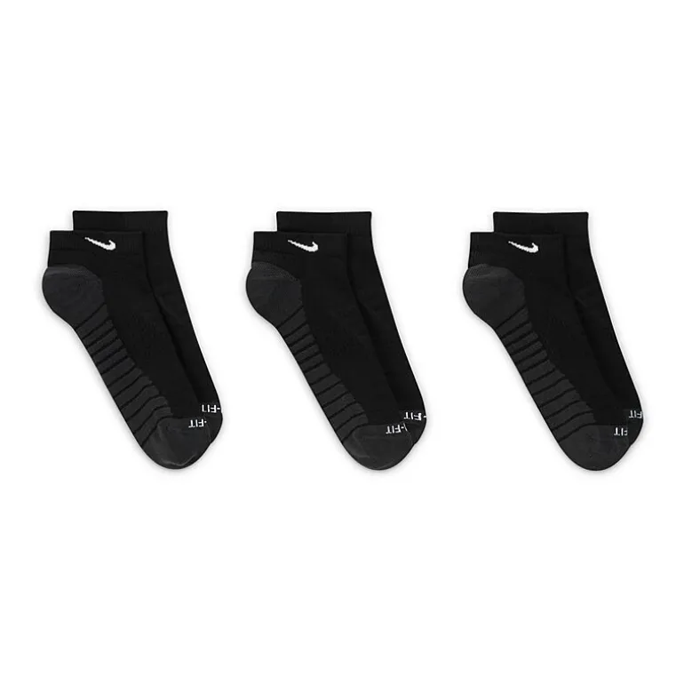 Nike Everyday Max Cushioned Unisex Adult Multi-Pack 3 Pair Low Cut Socks
