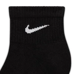 Nike Everyday Plus Cushioned Unisex Adult Breathable Multi-Pack 6 Pair Quarter Ankle Socks