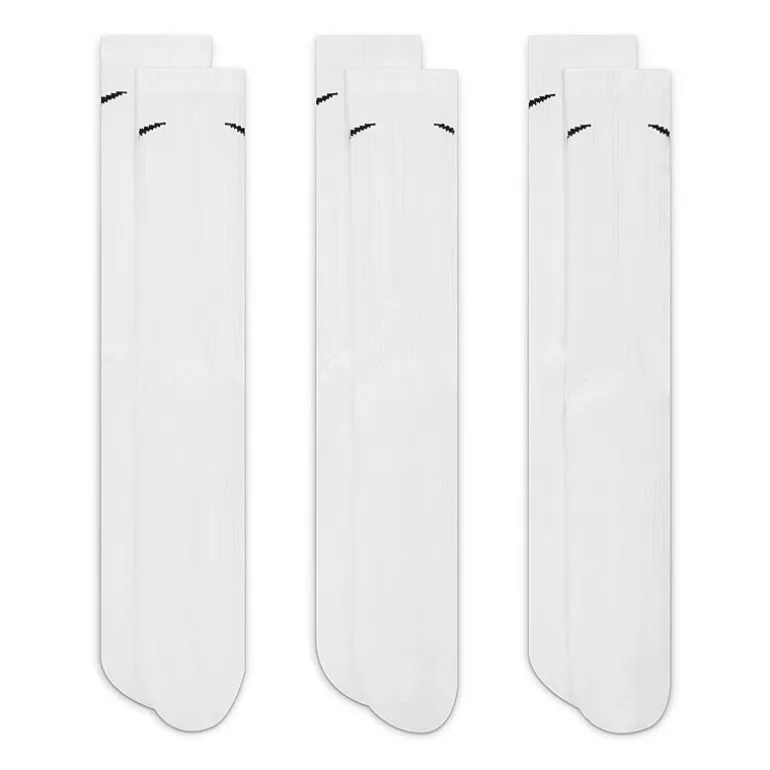 Nike Everyday Plus Cushioned Unisex Adult 3 Pair Crew Socks
