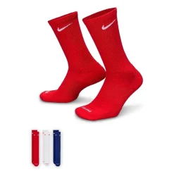 Nike Everyday Plus Cushioned Unisex Adult 3 Pair Crew Socks