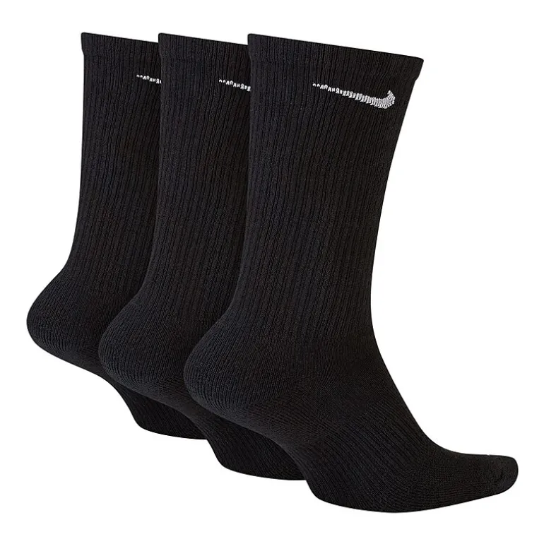 Nike Everyday Plus Cushioned Unisex Adult 3 Pair Crew Socks
