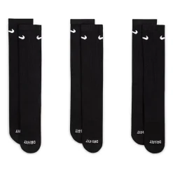 Nike Everyday Plus Cushioned Unisex Adult 3 Pair Crew Socks
