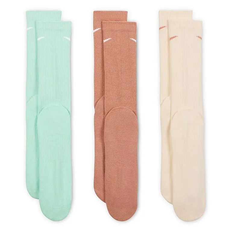 Nike Everyday Plus Cushioned Unisex Adult 3 Pair Crew Socks