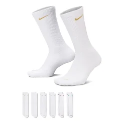 Nike Everyday Plus Cushioned Unisex Adult 6 Pair Crew Socks