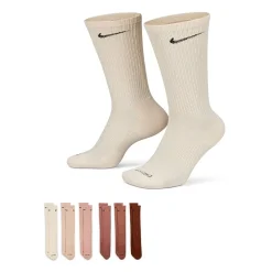 Nike Everyday Plus Cushioned Unisex Adult 6 Pair Crew Socks