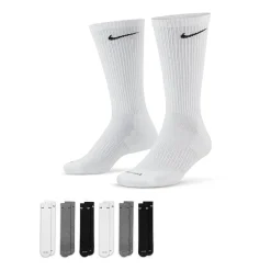 Nike Everyday Plus Cushioned Unisex 6 Pair Crew Socks