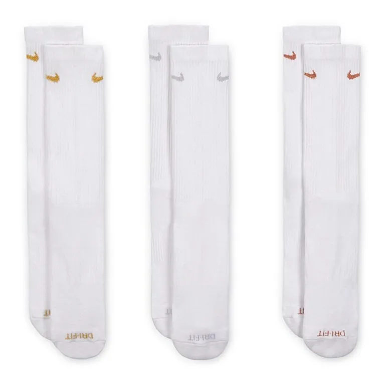 Nike Everyday Plus Cushion Unisex Adult 3 Pair Crew Socks