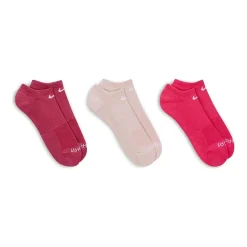 Nike Everyday Plus Cushion Unisex Adult Multi-Pack 3 Pair No Show Socks