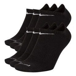 Nike Everyday Plus Lightweight Unisex Adult Multi-Pack 6 Pair No Show Socks