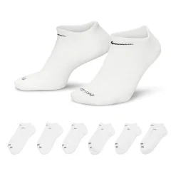 Nike Everyday Plus Lightweight Unisex Adult Multi-Pack 6 Pair No Show Socks