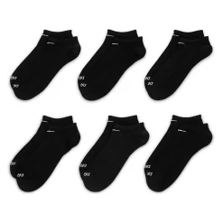 Nike Everyday Plus Lightweight Unisex Adult Multi-Pack 6 Pair No Show Socks