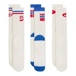 Nike Everyday Plus Throwback Unisex Adult 3 Pair Crew Socks