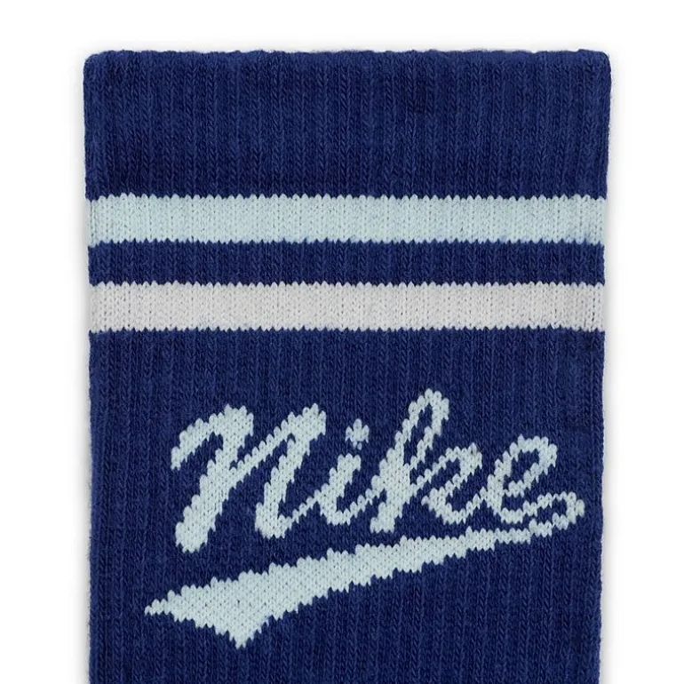 Nike Everyday Plus Throwback Unisex Adult 3 Pair Crew Socks