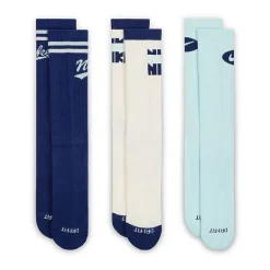 Nike Everyday Plus Throwback Unisex Adult 3 Pair Crew Socks
