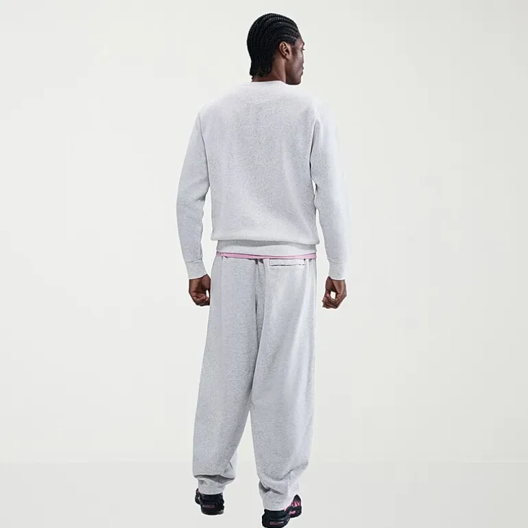 Nike Fleece Mens Crew Neck Long Sleeve Sweatshirt