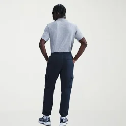 Nike Fleece Mens Cuffed Mid Rise Regular Fit Active Cargo Pant