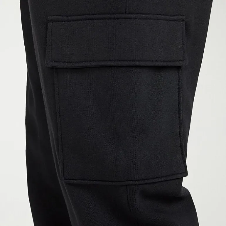 Nike Fleece Mens Cuffed Mid Rise Regular Fit Active Cargo Pant