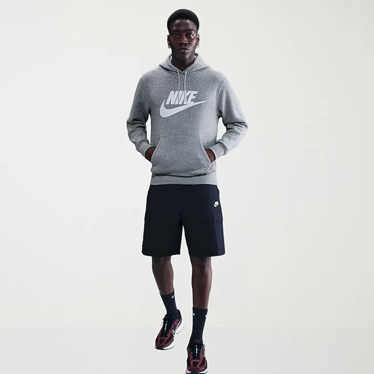 Nike Fleece Mens Long Sleeve Fleece Active Hoodie