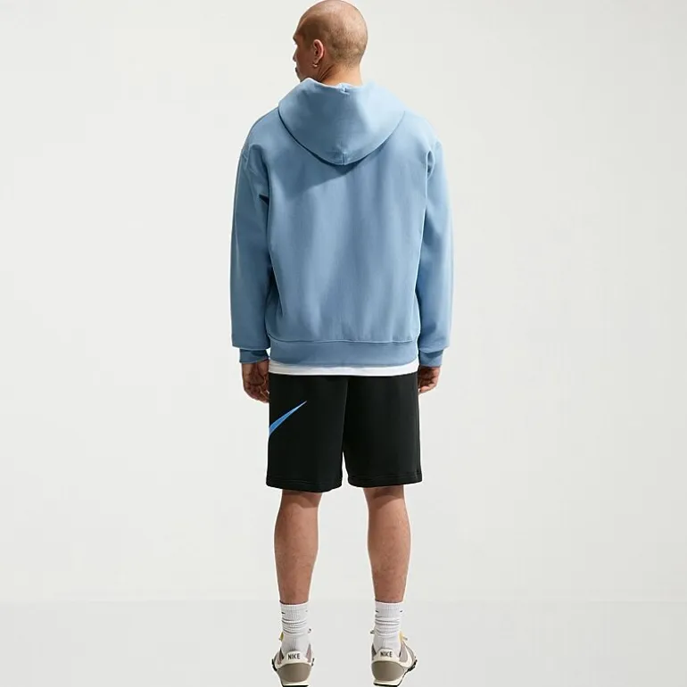 Nike Fleece Mens Mid Rise 11" Basketball Short