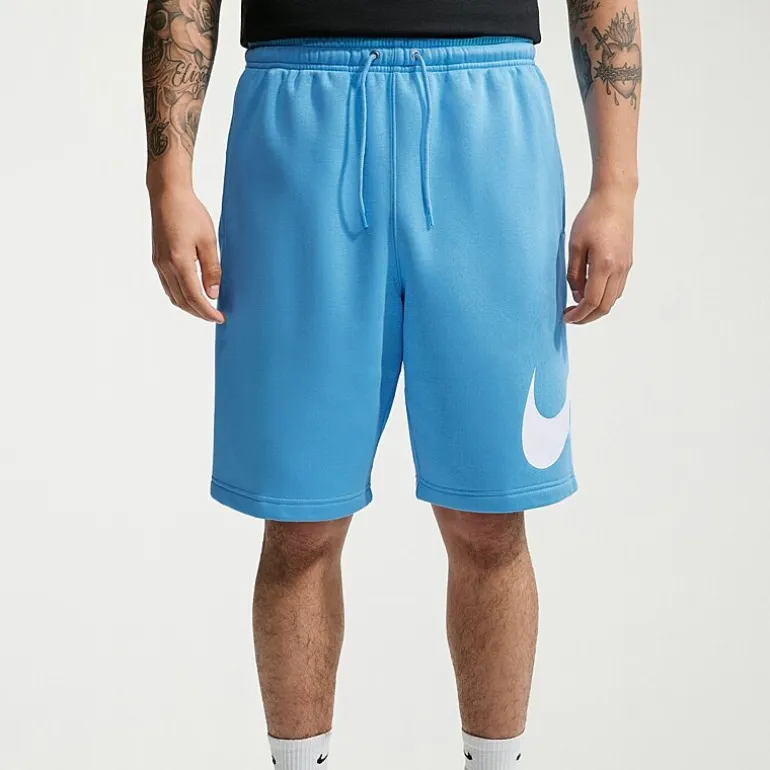 Nike Fleece Mens Mid Rise 11" Basketball Short