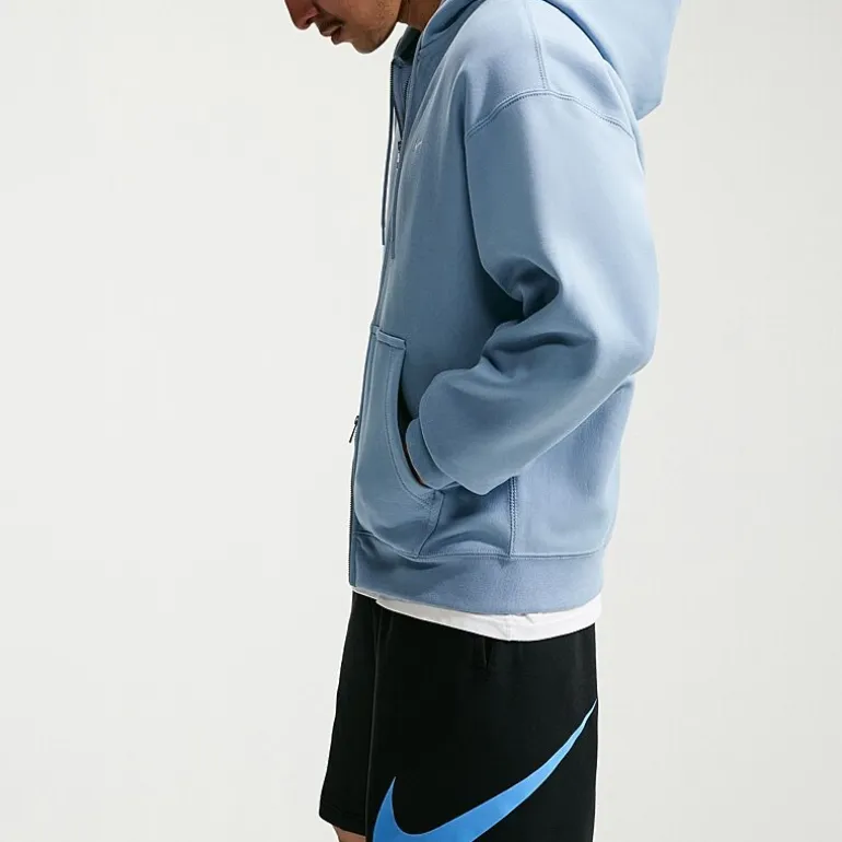 Nike Fleece Mens Mid Rise 11" Basketball Short